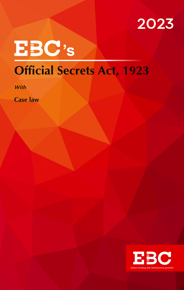 Official Secrets Act, 1923Bare Act (Print/eBook)